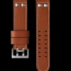 Khaki Aviation BROWN STRAP 22mm