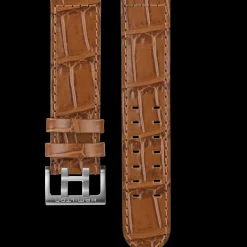 Khaki Aviation BROWN STRAP 22mm