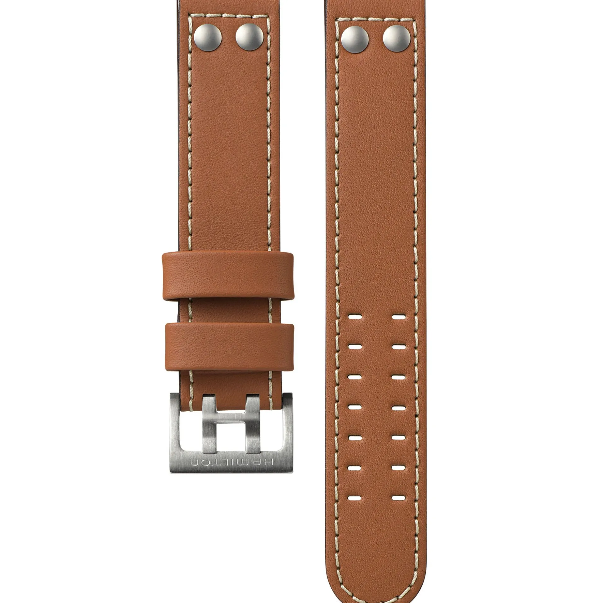 Khaki Aviation BROWN STRAP 22mm XL