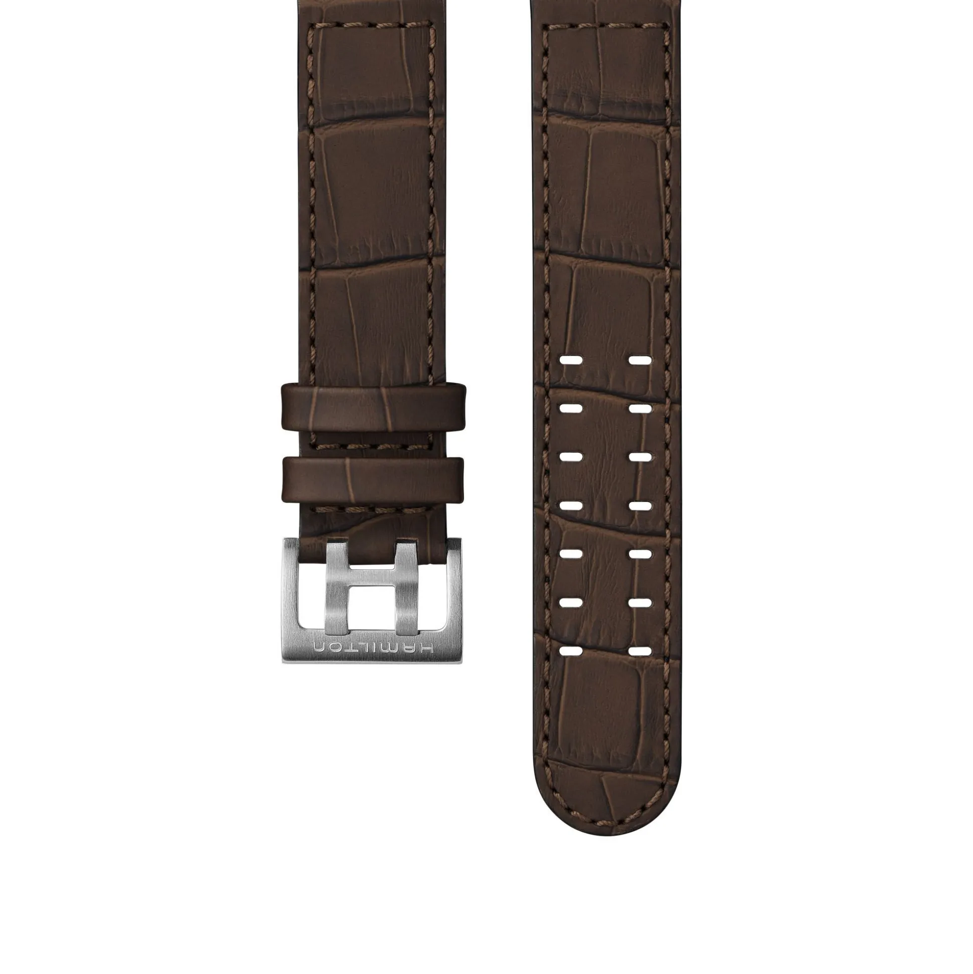 Khaki Aviation BROWN STRAP 20mm