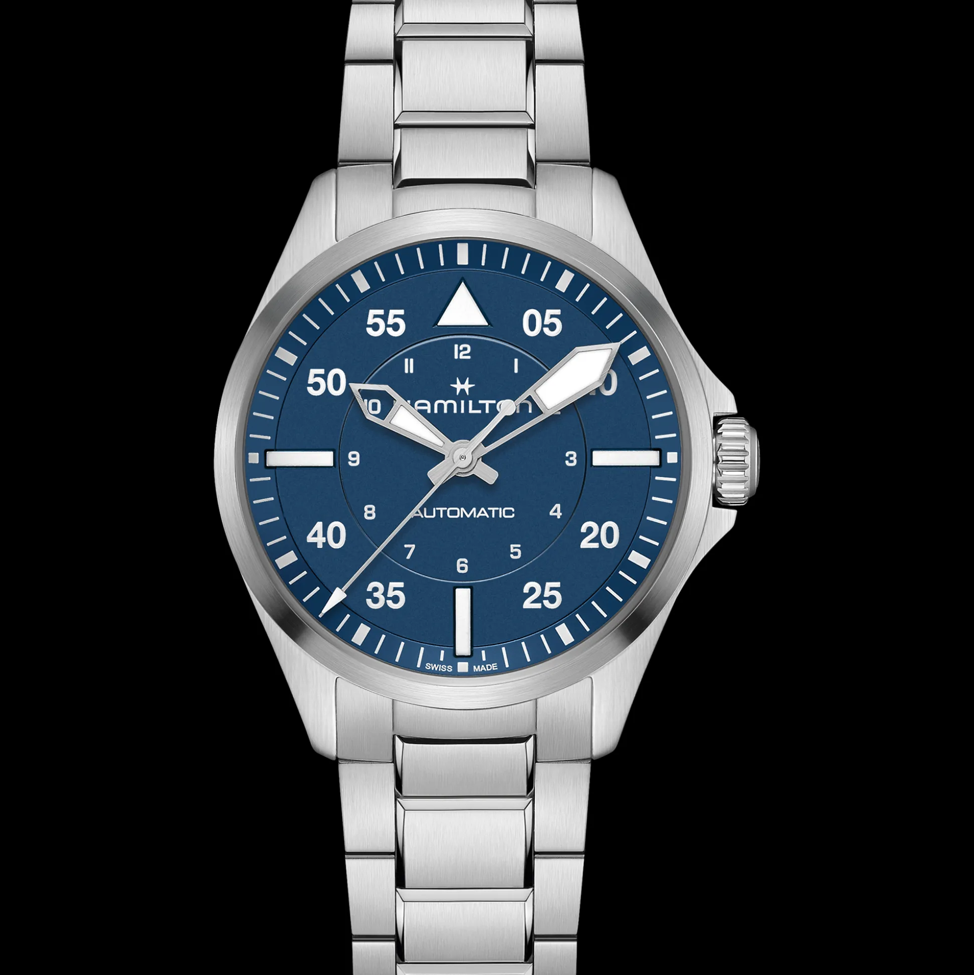 Khaki Aviation Pilot Auto 39mm