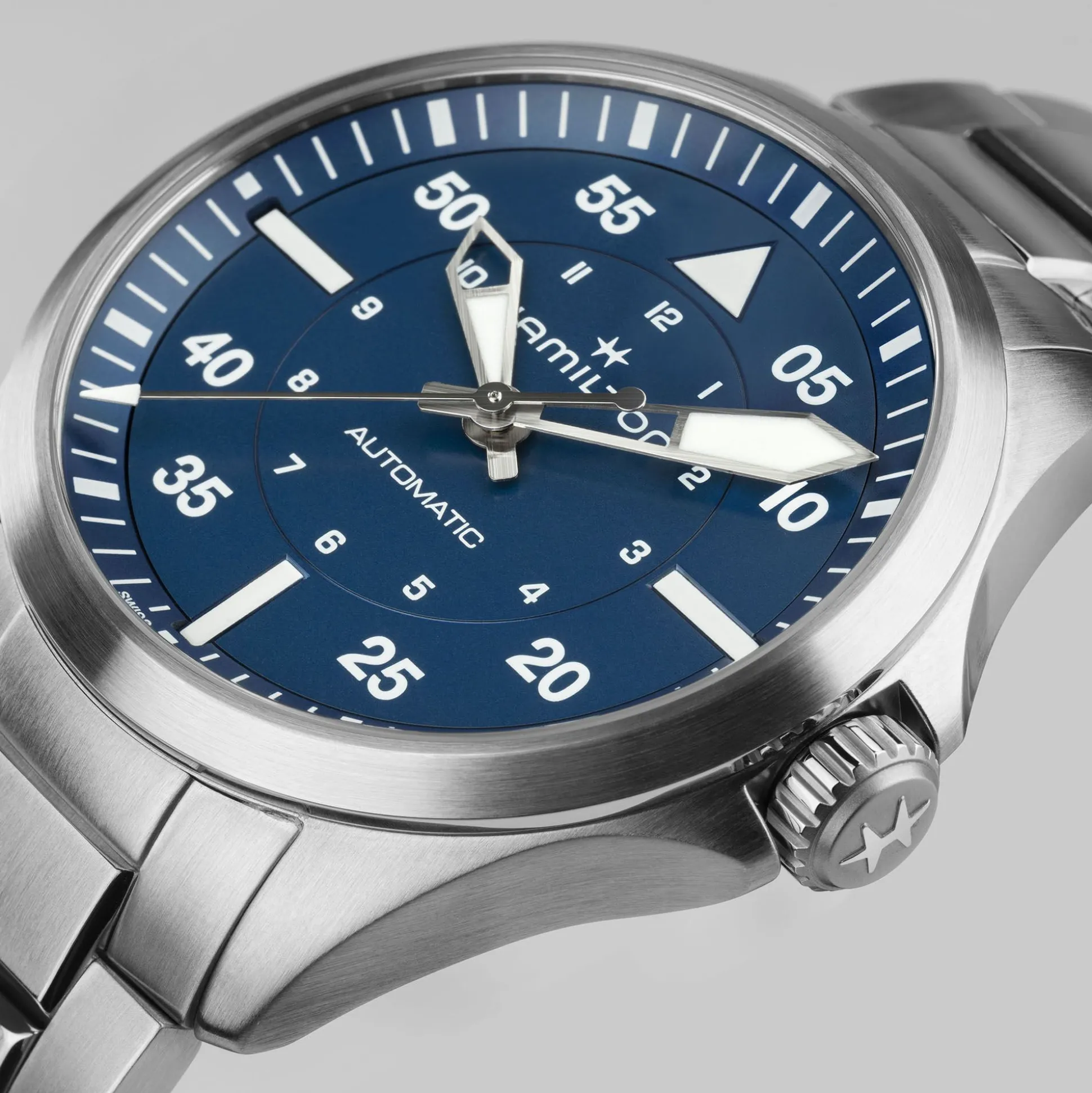 Khaki Aviation Pilot Auto 39mm