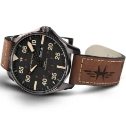 Khaki Aviation Pilot Day Date Auto