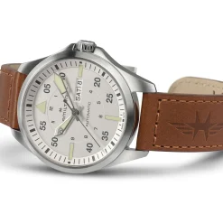 Khaki Aviation Pilot Day Date Auto