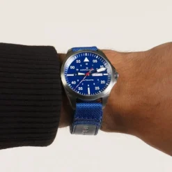 Khaki Aviation Pilot Day Date Auto - Air-Glaciers Edition
