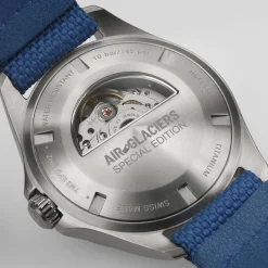Khaki Aviation Pilot Day Date Auto - Air-Glaciers Edition