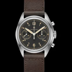 Khaki Aviation Pilot Pioneer Mechanical Chrono