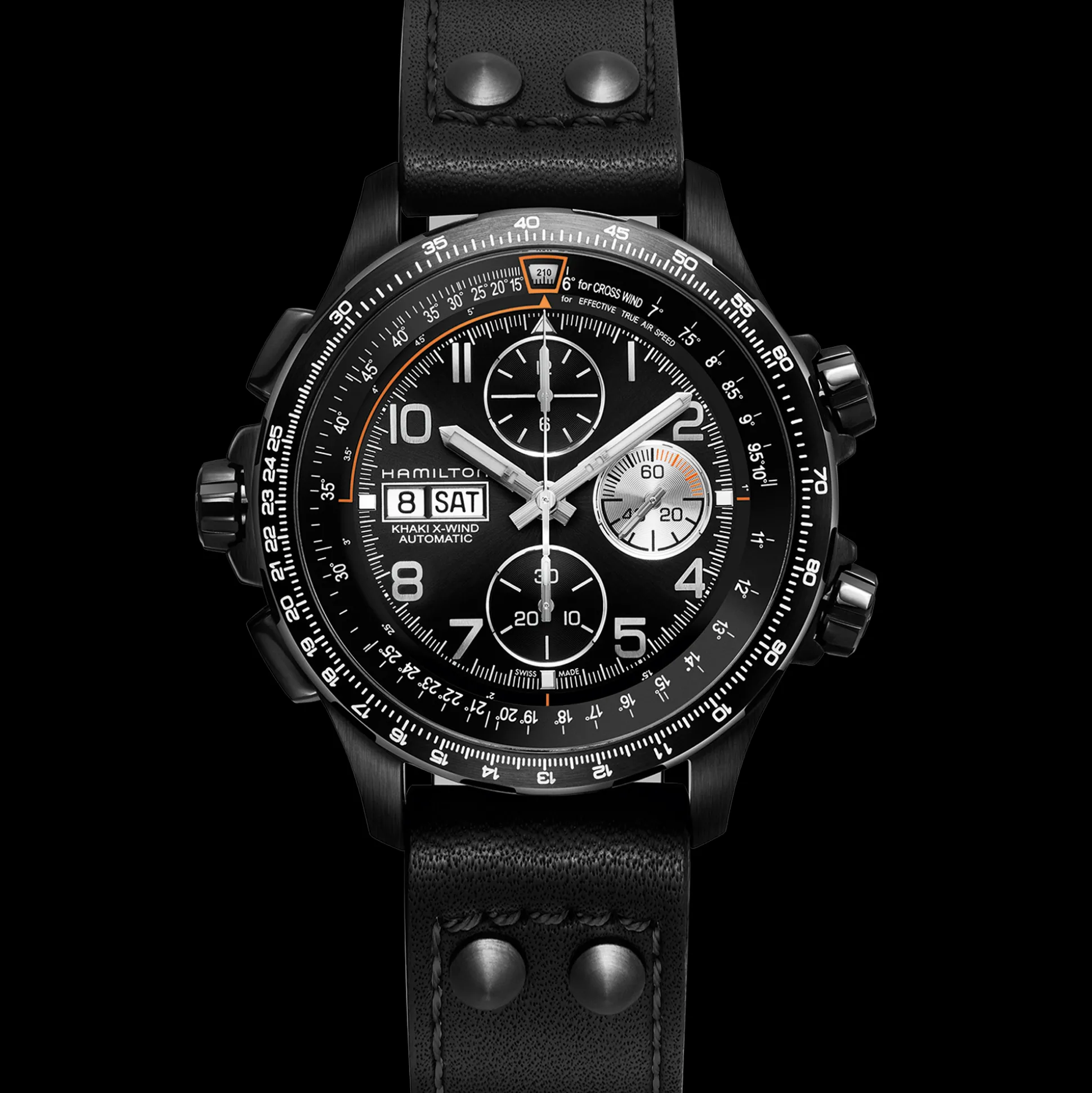 Khaki Aviation X-Wind Auto Chrono