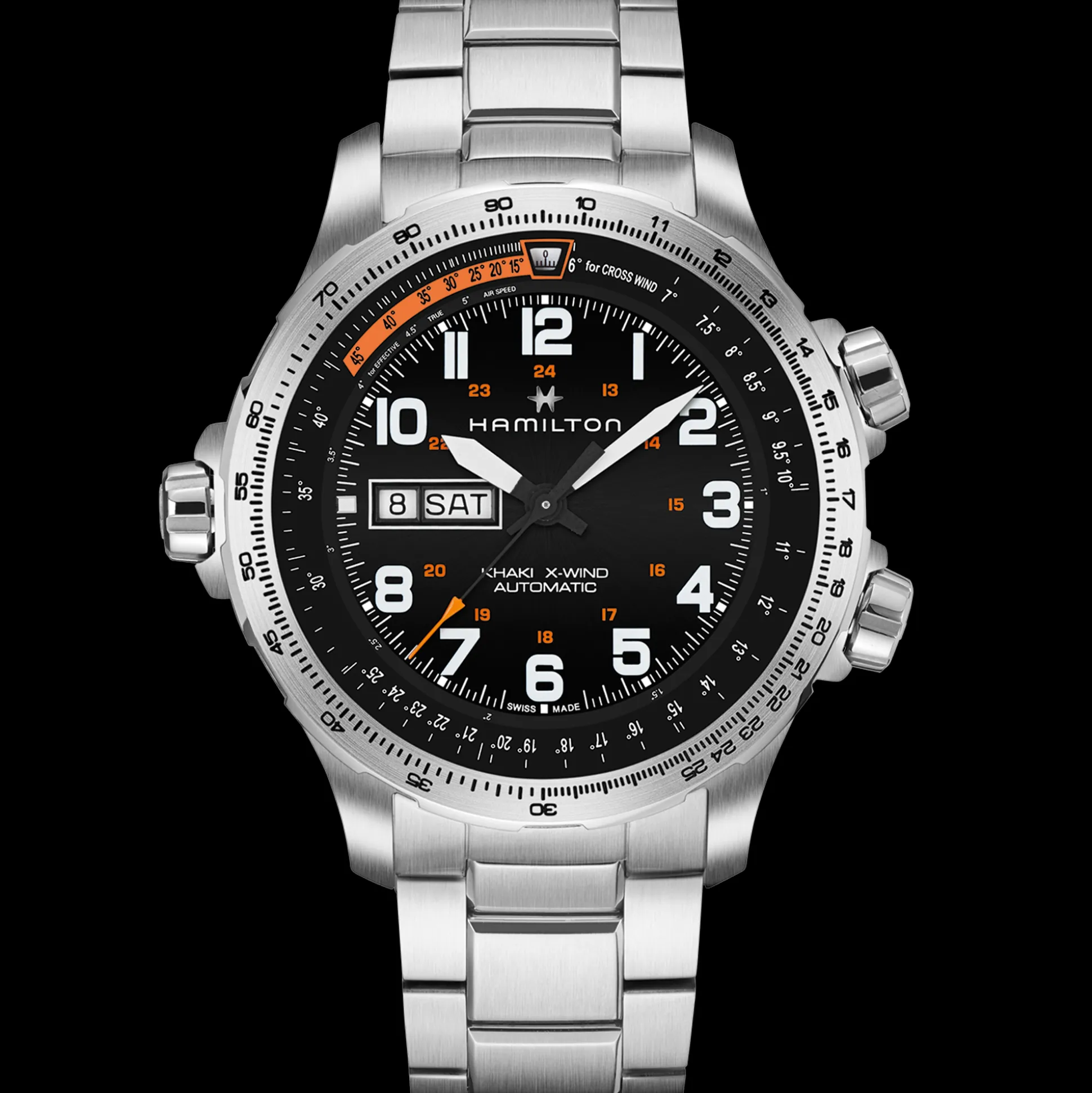 Khaki Aviation X-Wind Day Date Auto