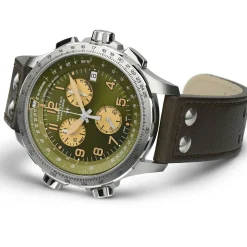 Khaki Aviation X-Wind GMT Chrono Quartz
