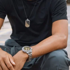 Khaki Aviation X-Wind GMT Chrono Quartz
