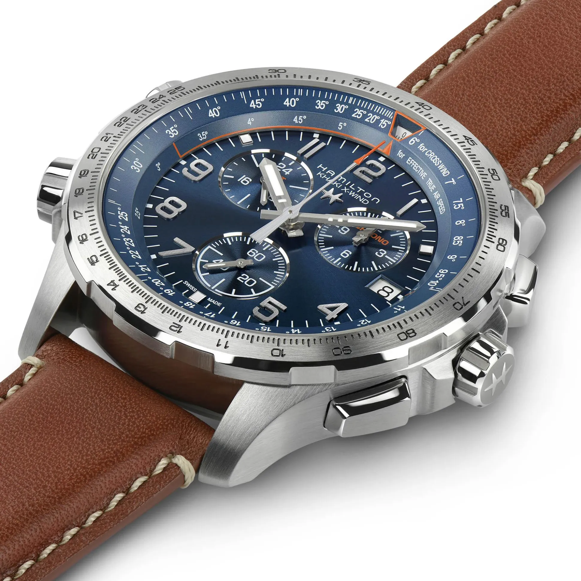Khaki Aviation X-Wind GMT Chrono Quartz