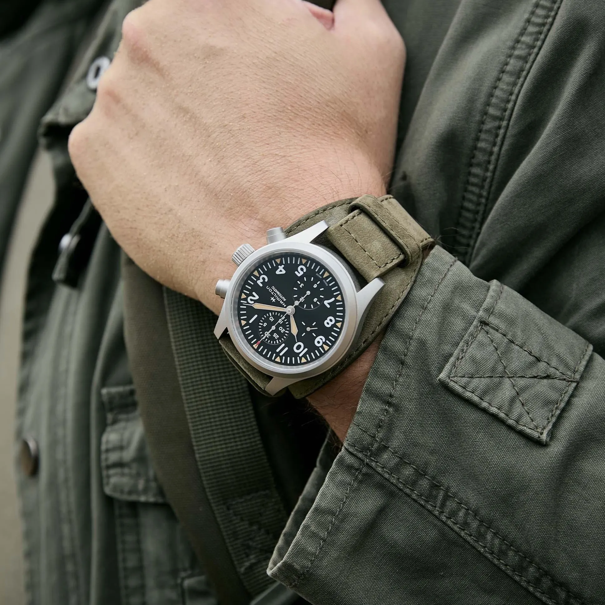 Khaki Field Auto Chrono