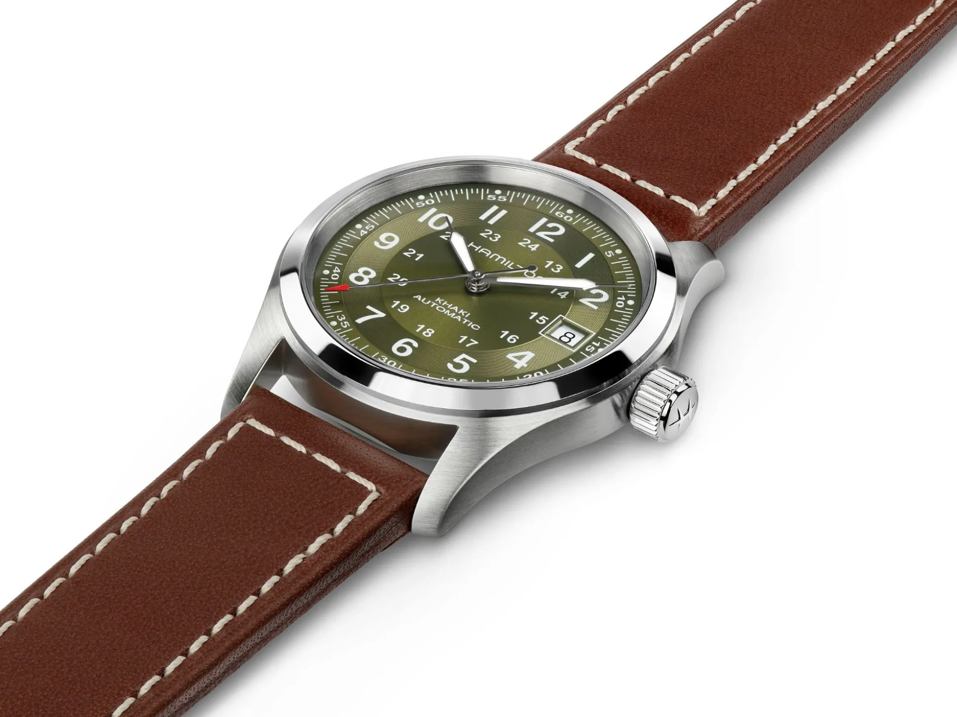 Khaki Field Auto 38mm