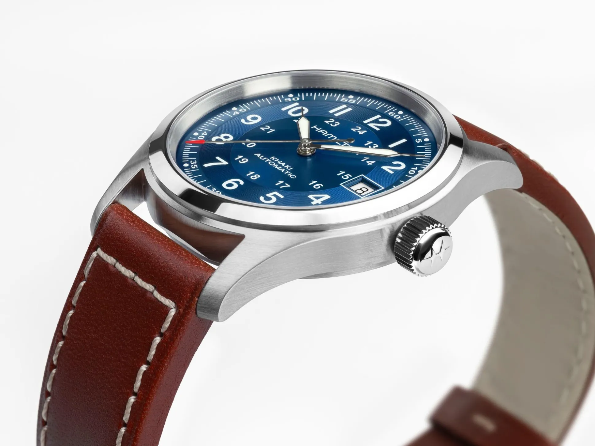 Khaki Field Auto 38mm