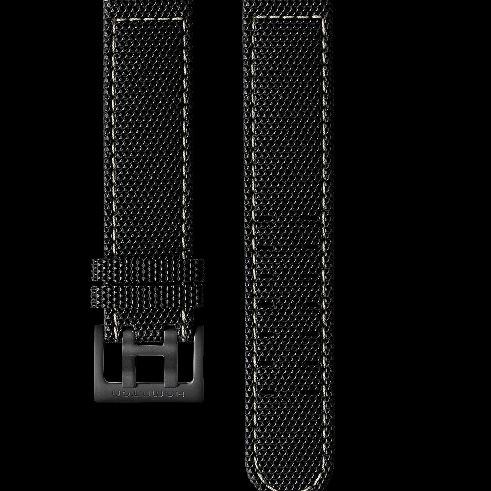 Khaki Field BLACK STRAP 20mm