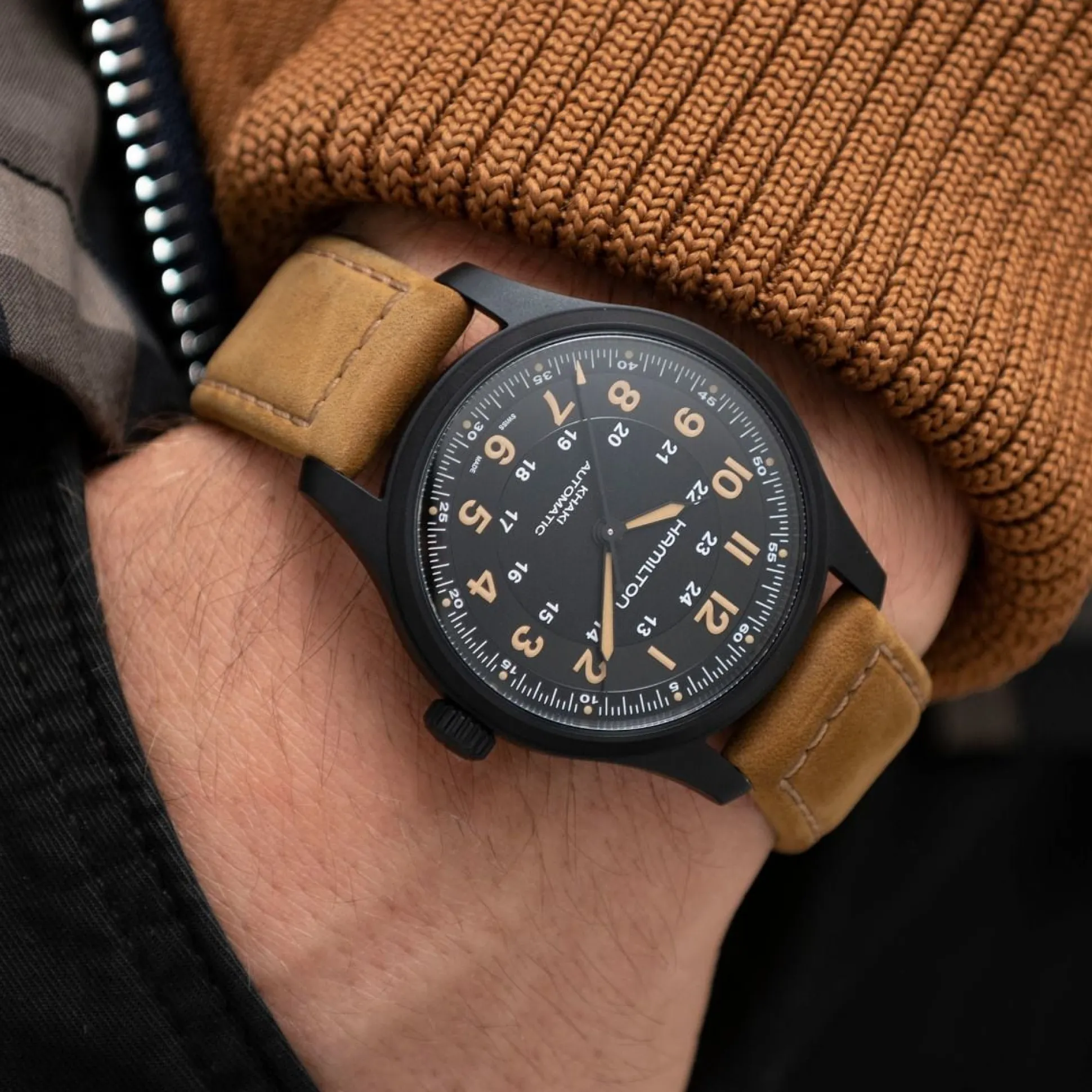 Khaki Field BROWN STRAP 20mm