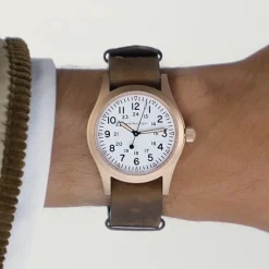 Khaki Field Mechanical Bronze
