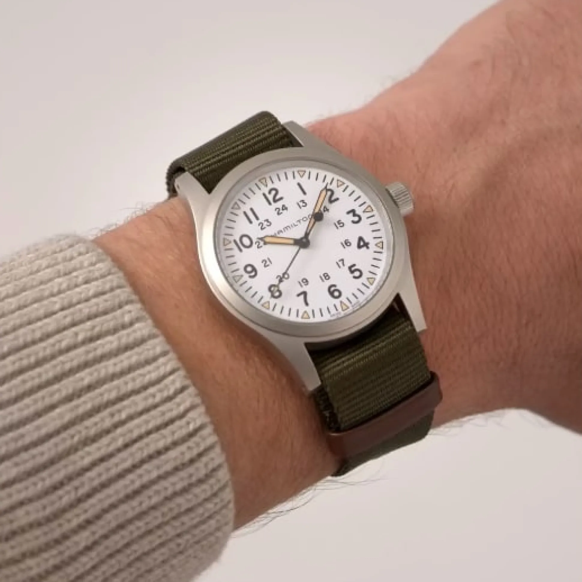 Khaki Field Mechanical 38mm
