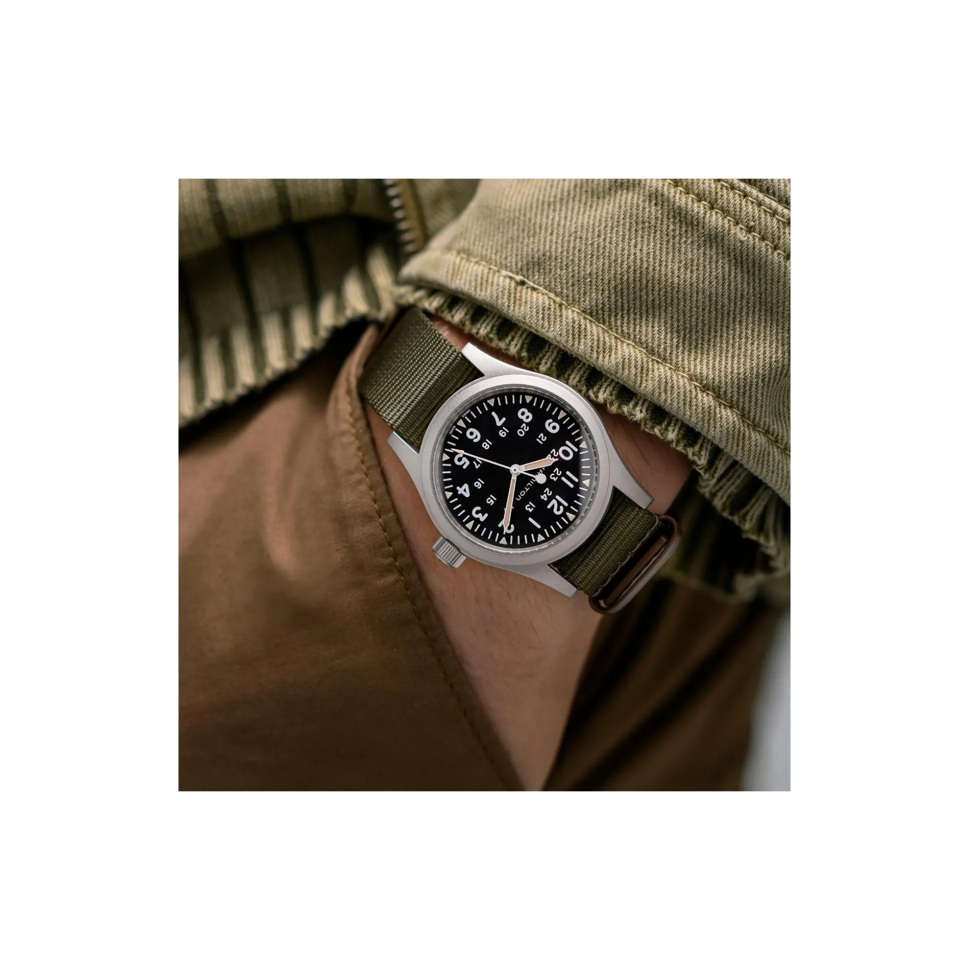 Khaki Field Mechanical 38mm
