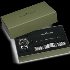 Khaki Field Murph Auto 42mm Bracelet Bundle