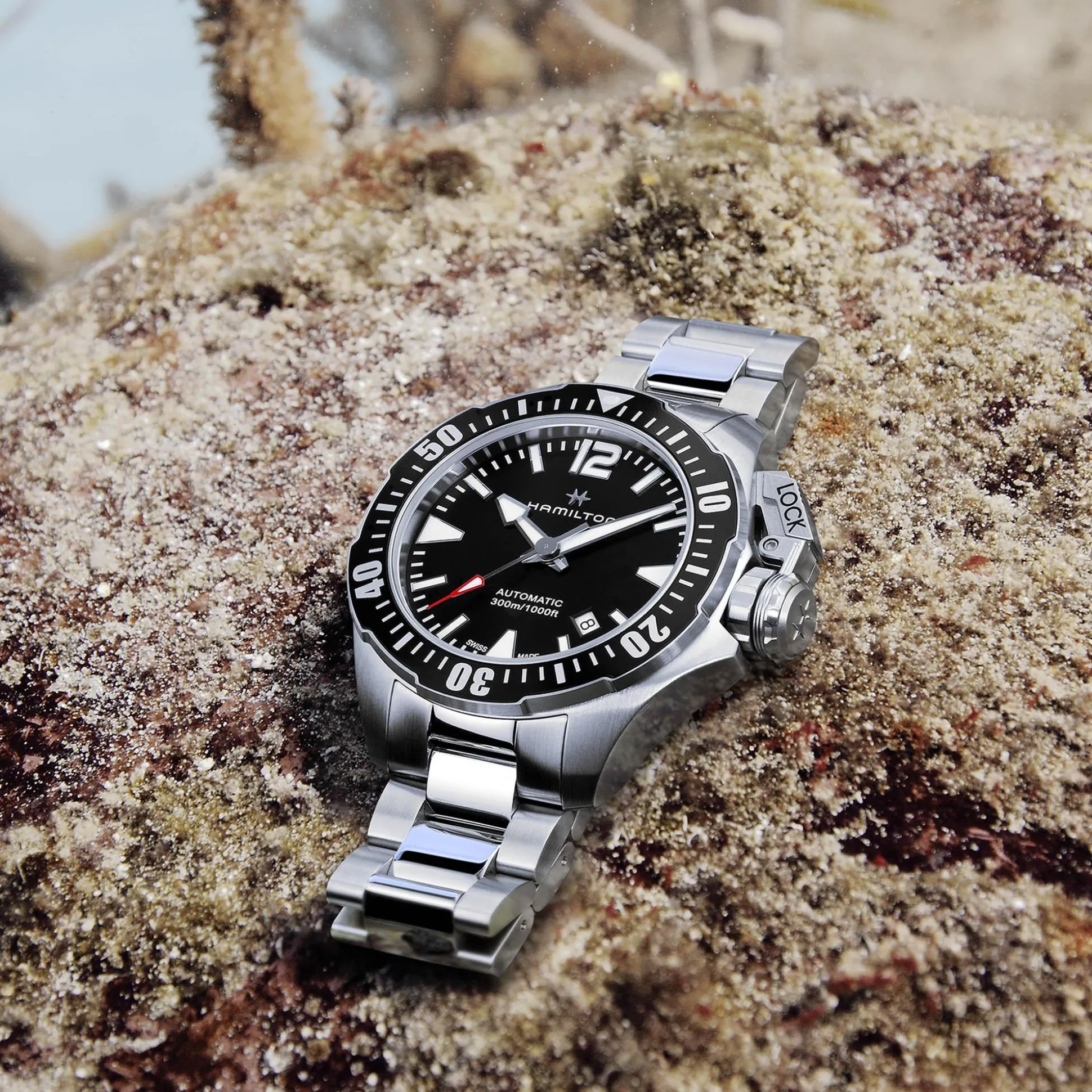 Khaki Navy Frogman Auto