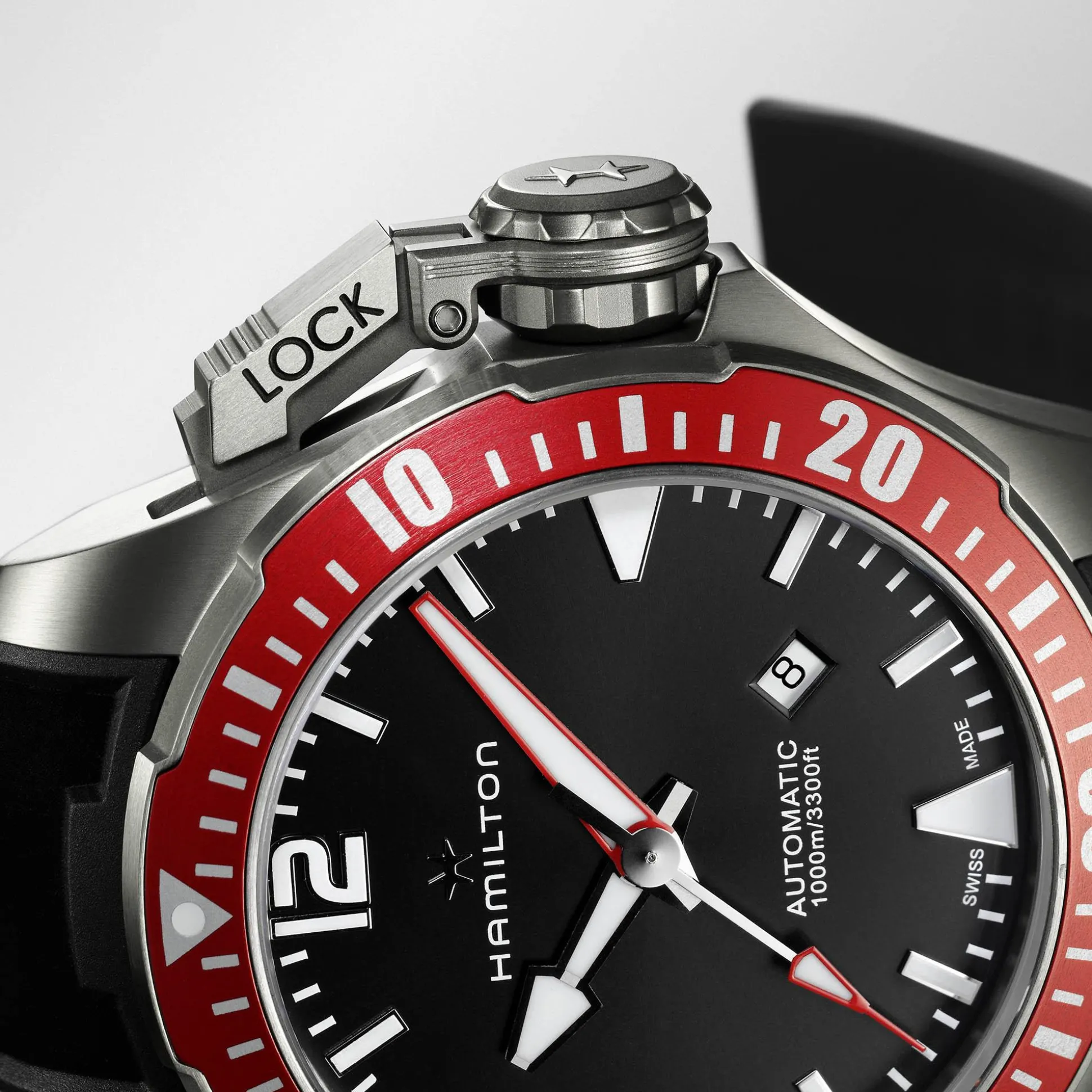 Khaki Navy Frogman Titanium Auto