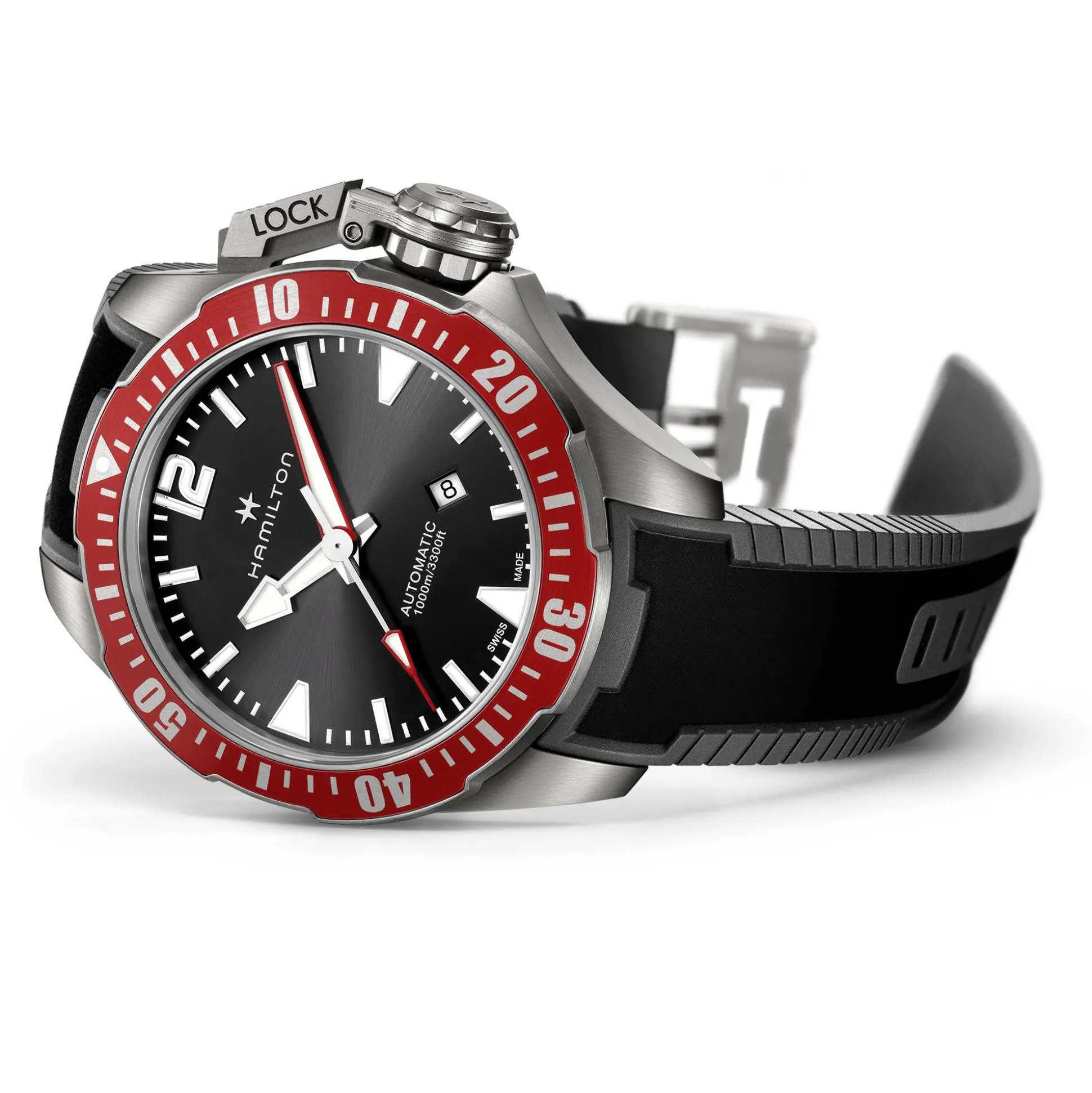 Khaki Navy Frogman Titanium Auto