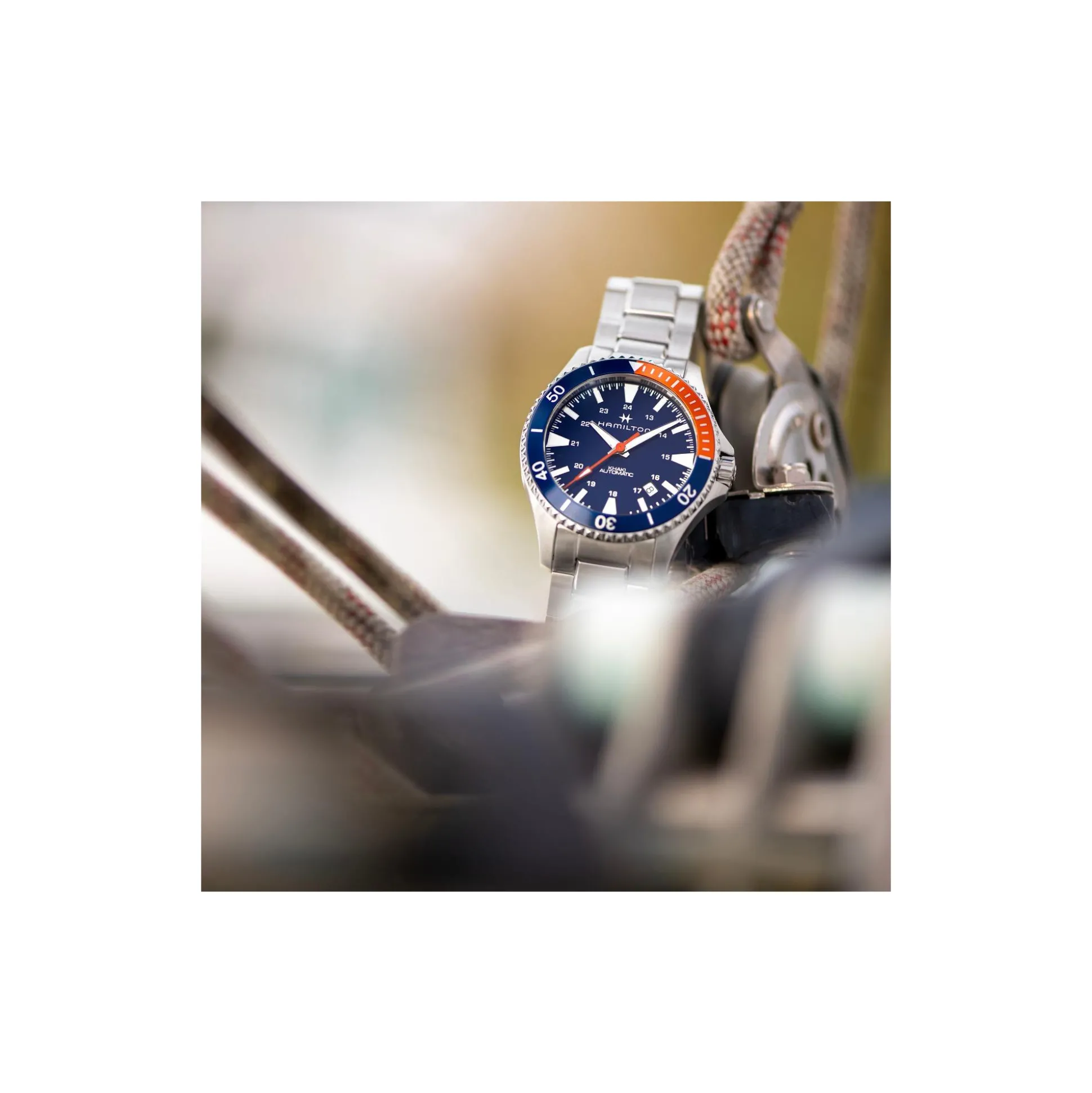 Khaki Navy Scuba Auto