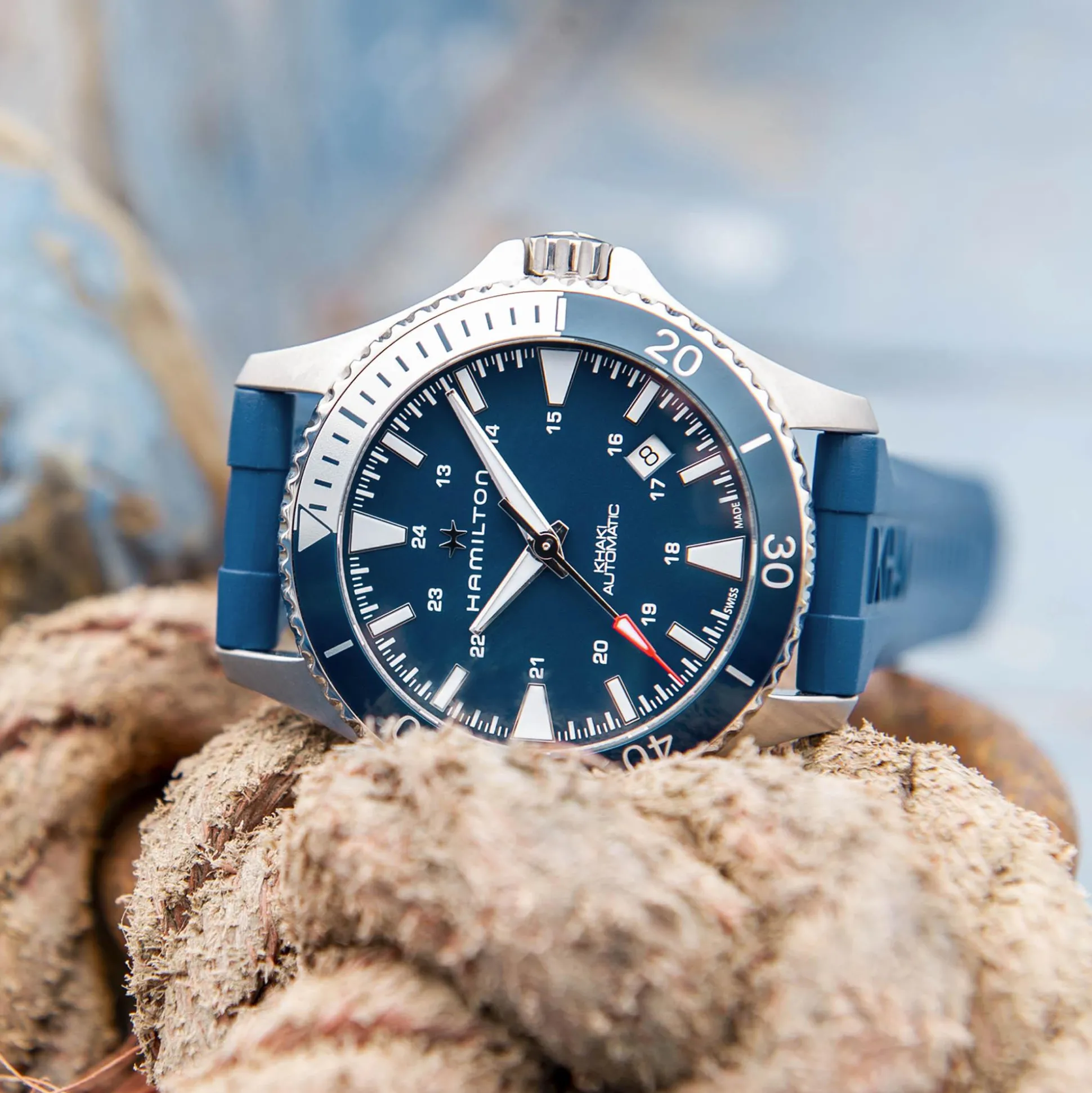 Khaki Navy Scuba Auto