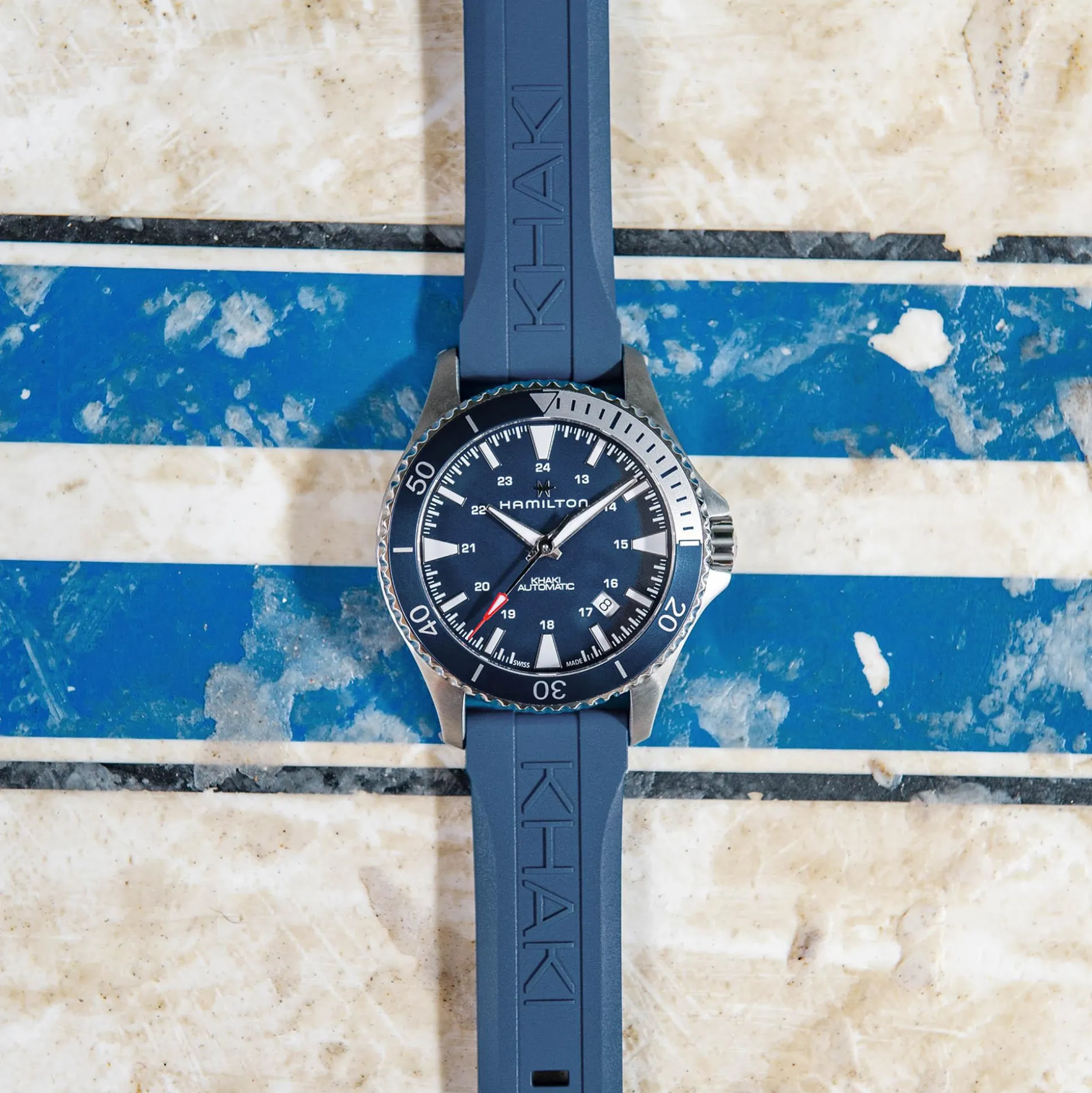 Khaki Navy Scuba Auto