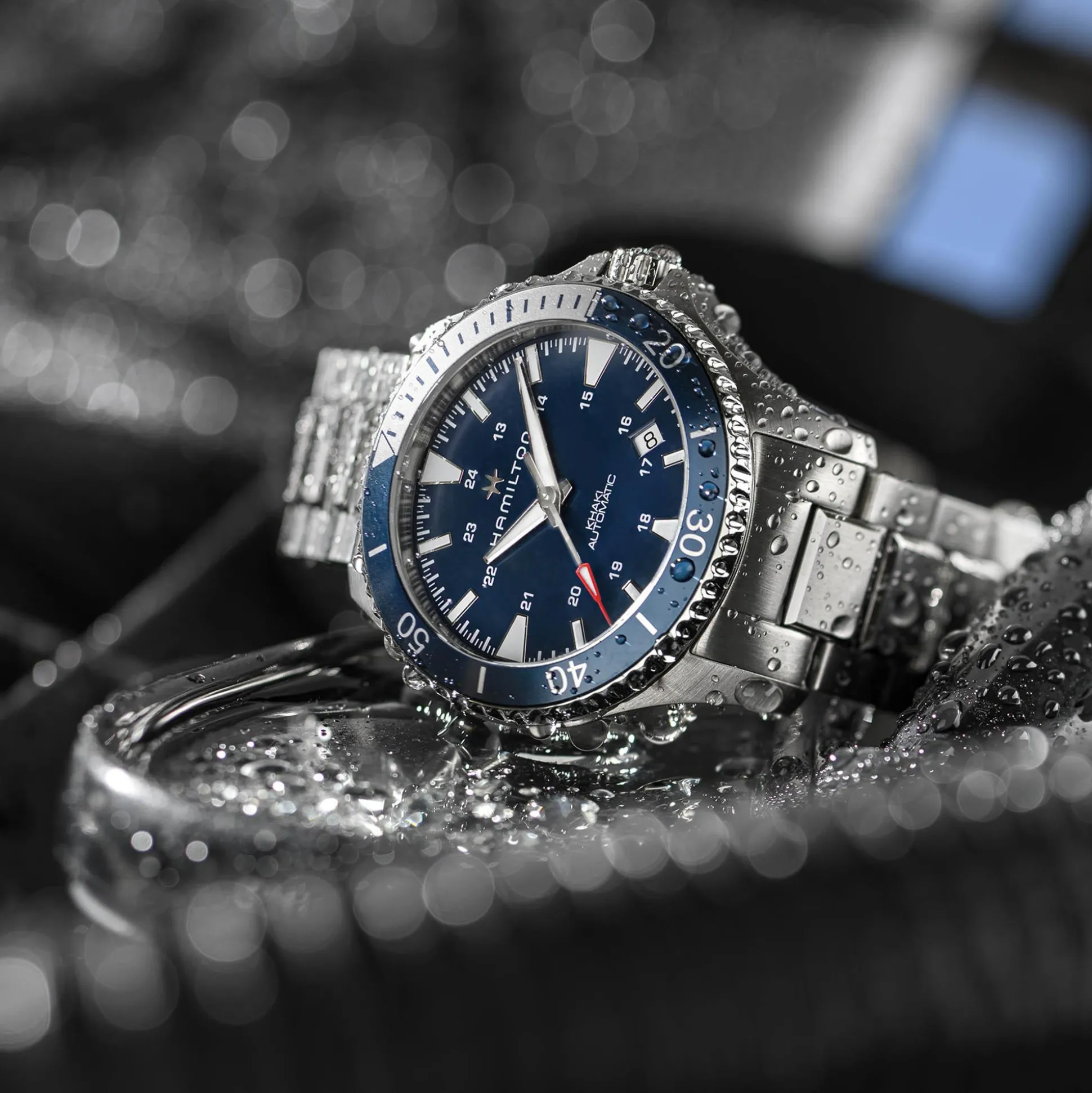 Khaki Navy Scuba Auto